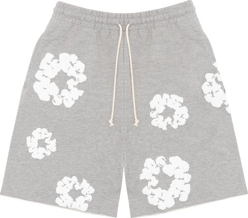 Denim Tears The Cotton Wreath Shorts Grey