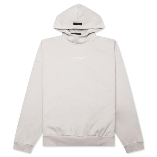 Fear of God Essentials Hoodie Silver Cloud