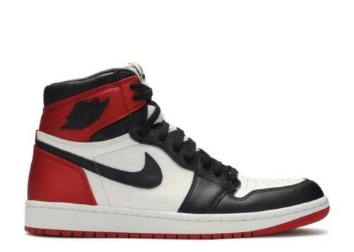 Jordan 1 Retro High Satin Black Toe (W)